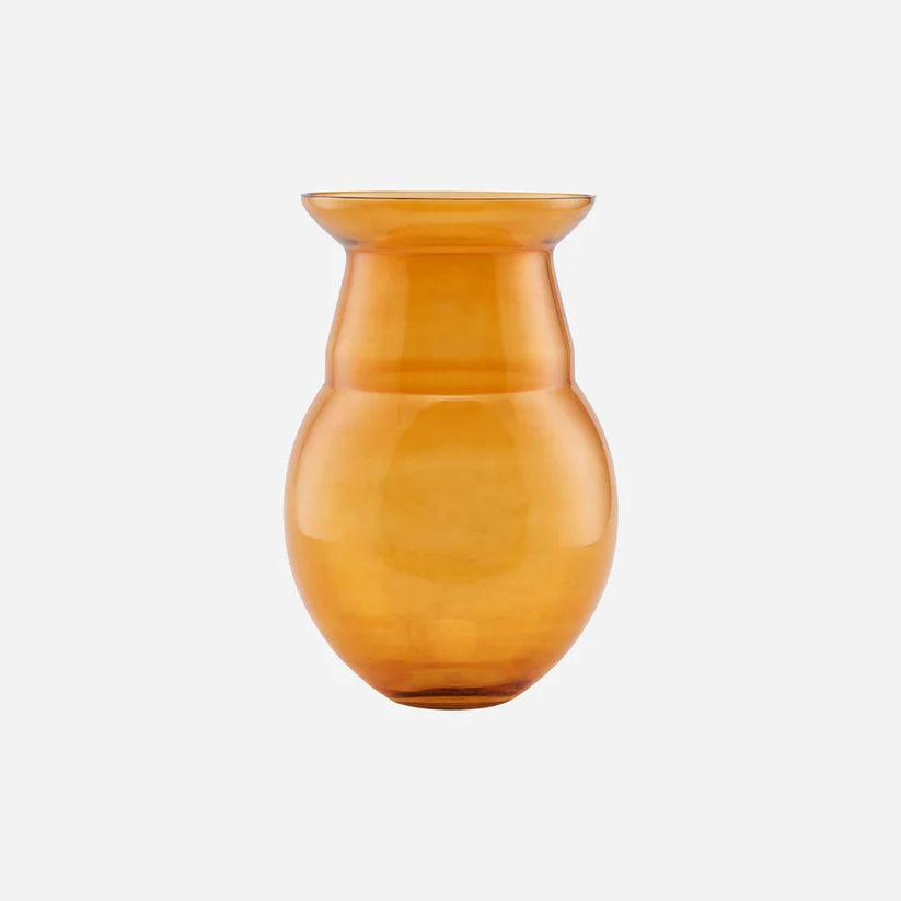 Airy vase, mustard