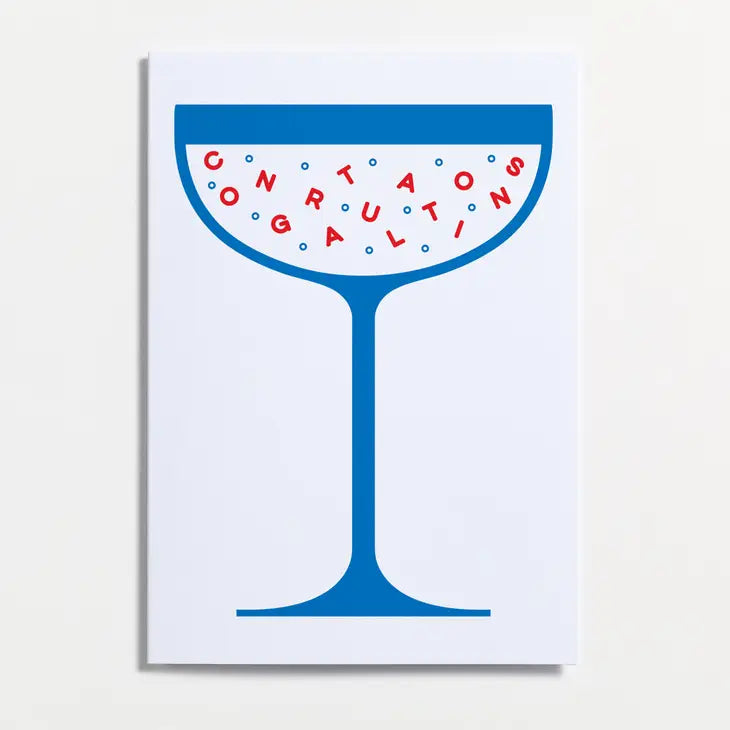 Congratulations greeting card