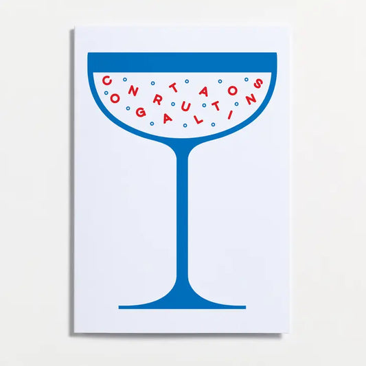 Congratulations greeting card