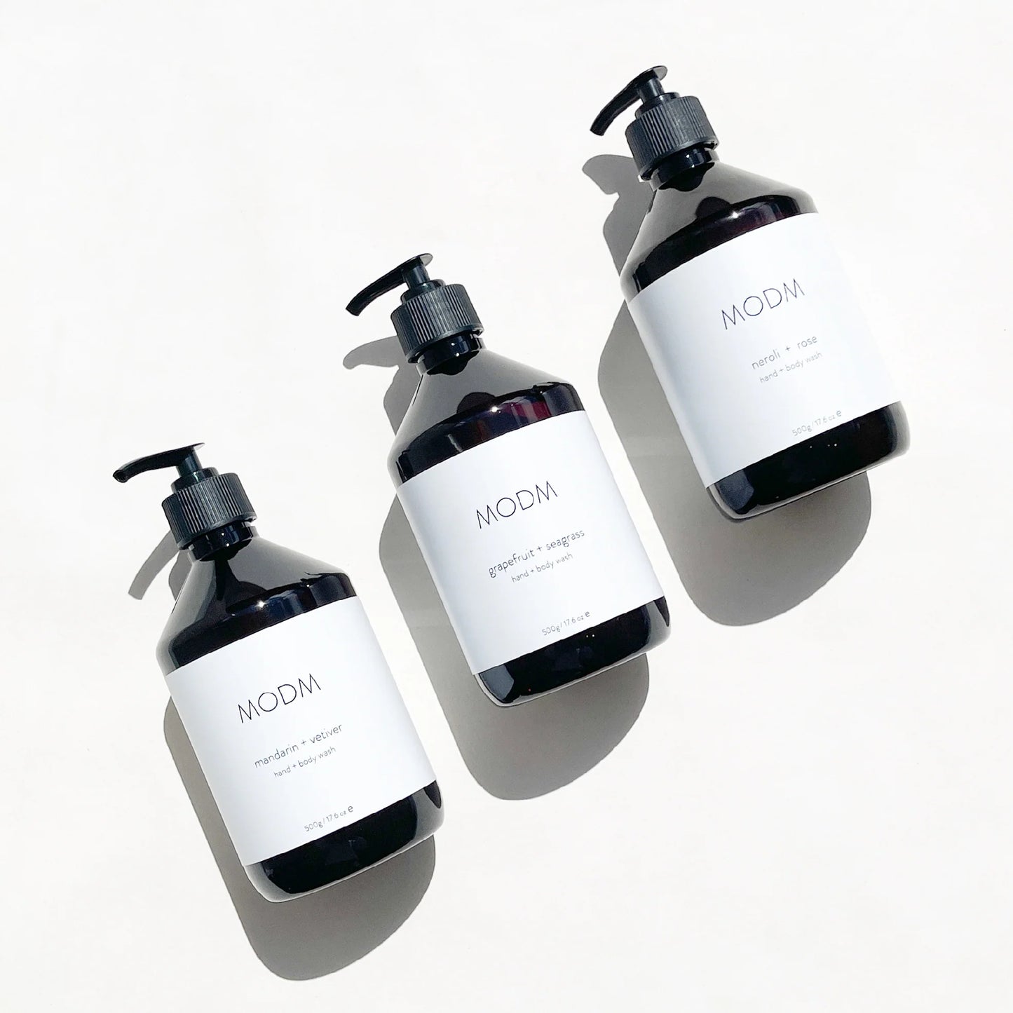 Hand + Body wash - Grapefruit + Seagrass, 500ml