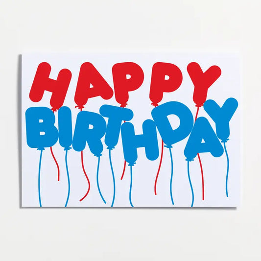 Birthday Balloons card