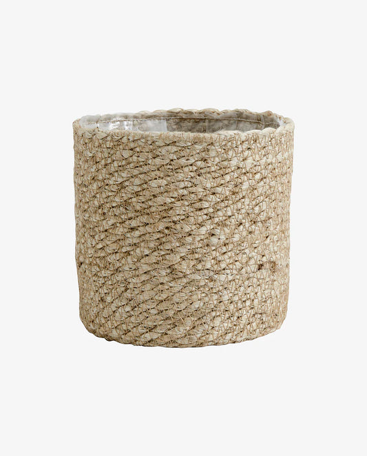 Jute rope plant pot, 18cm