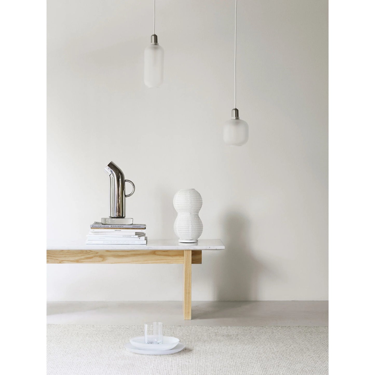 Puff Table Lamp Twist White - EU