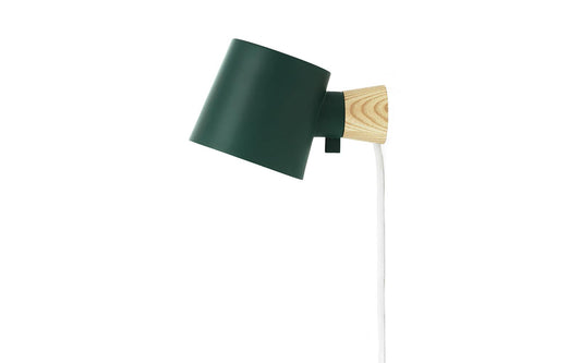 Rise Wall Lamp, Petrol Green