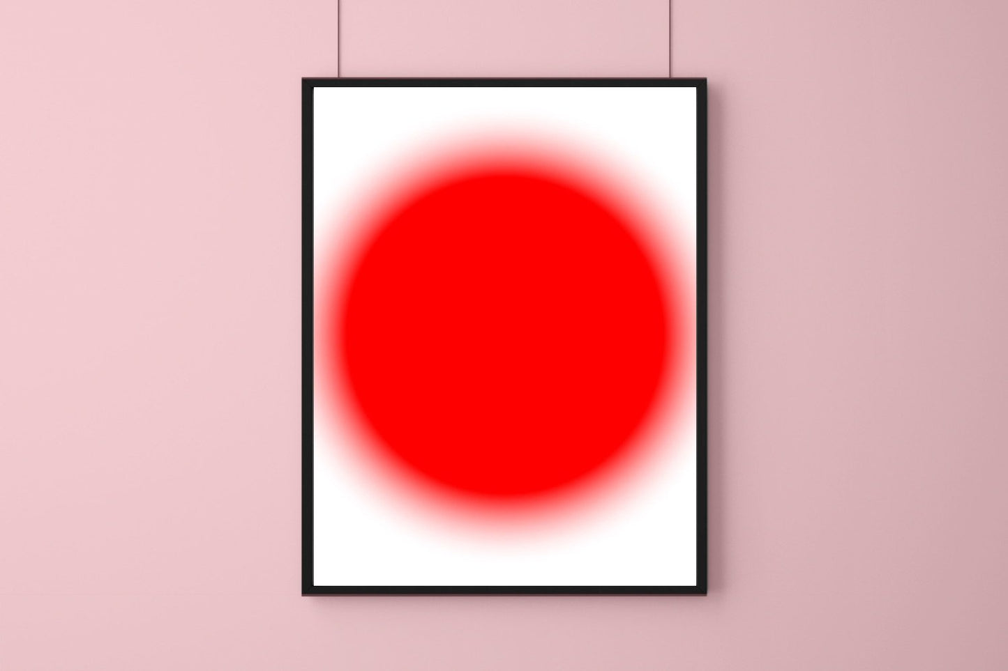 Root/Red 50 x 70cm FRAMED