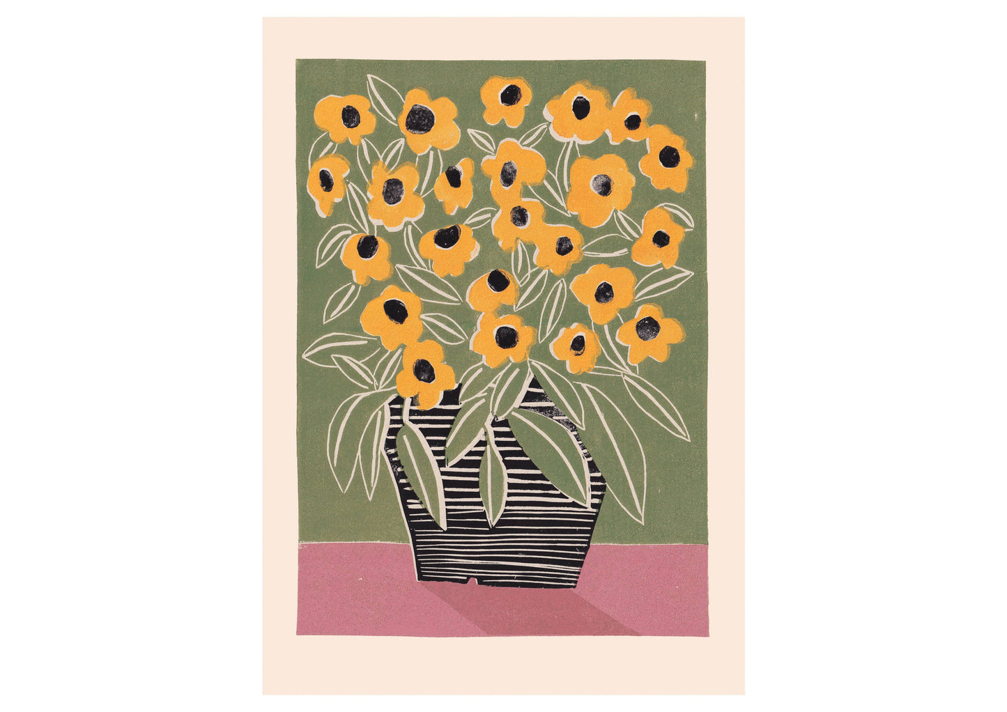 Luiza Holub - Art Print 'Black Eyed Susan' Wall Art