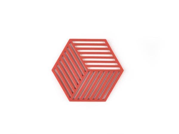 Zone Denmark - Trivet Hexagon Burned Red