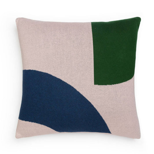 Sophie Home Ltd - Cotton Knit Throw Pillow/Cushion - Ilo Pink