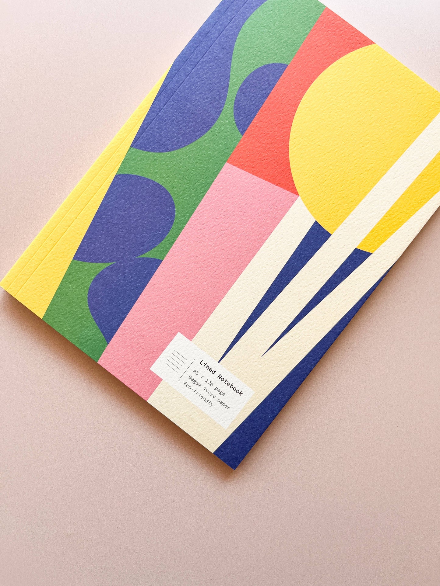 Fin Studio - Claudia Lined Notebook \ Lay-Flat Notebook