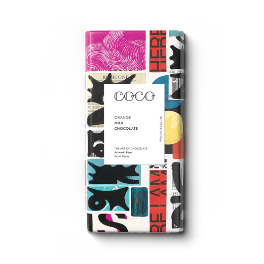 COCO Chocolatier - Orange Milk Chocolate Bar
