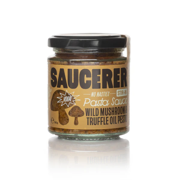 The Saucerer Wild Mushroom & Truffle Oil Pasta Sauce