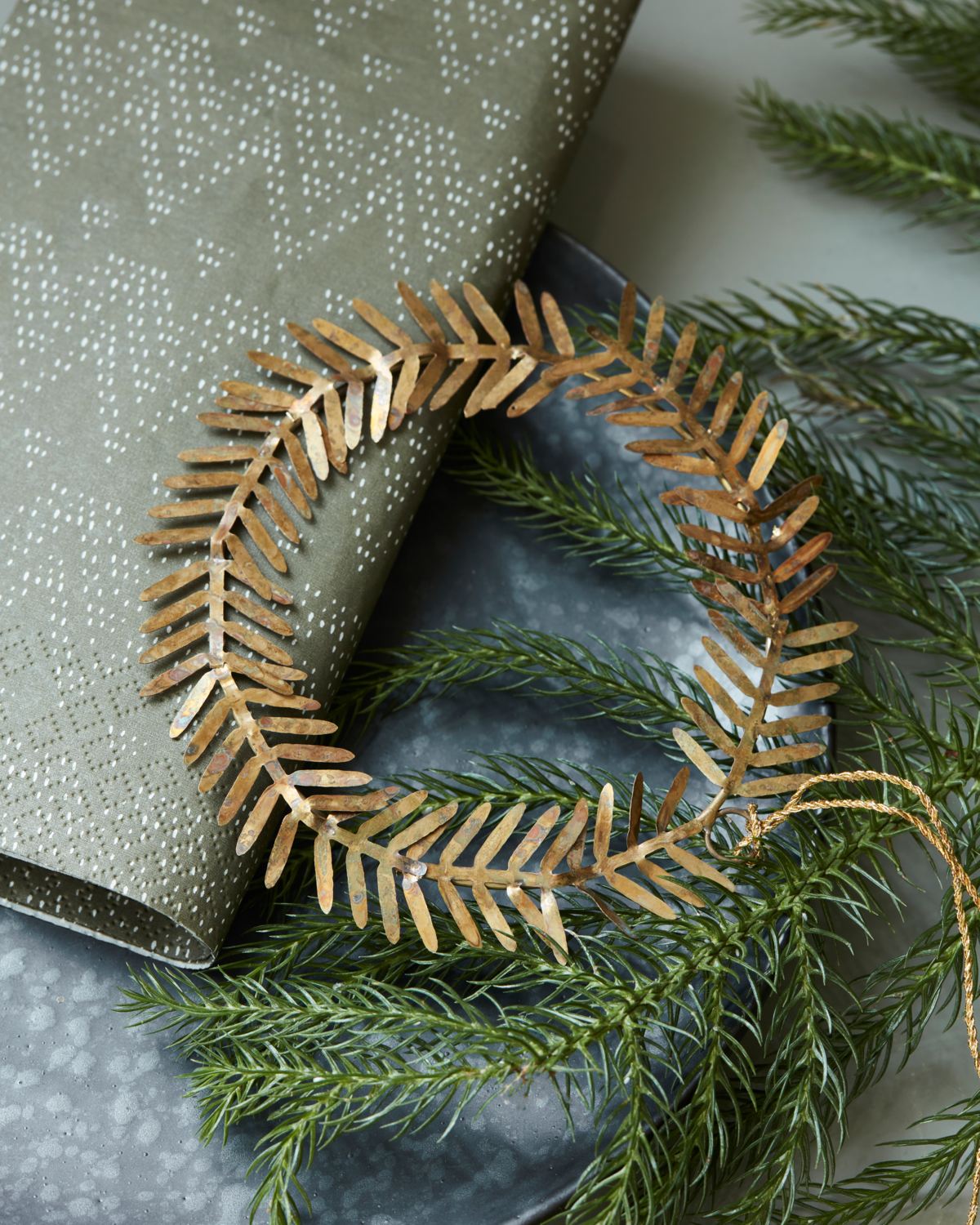 Hanging ornament, Lamet, Brass
