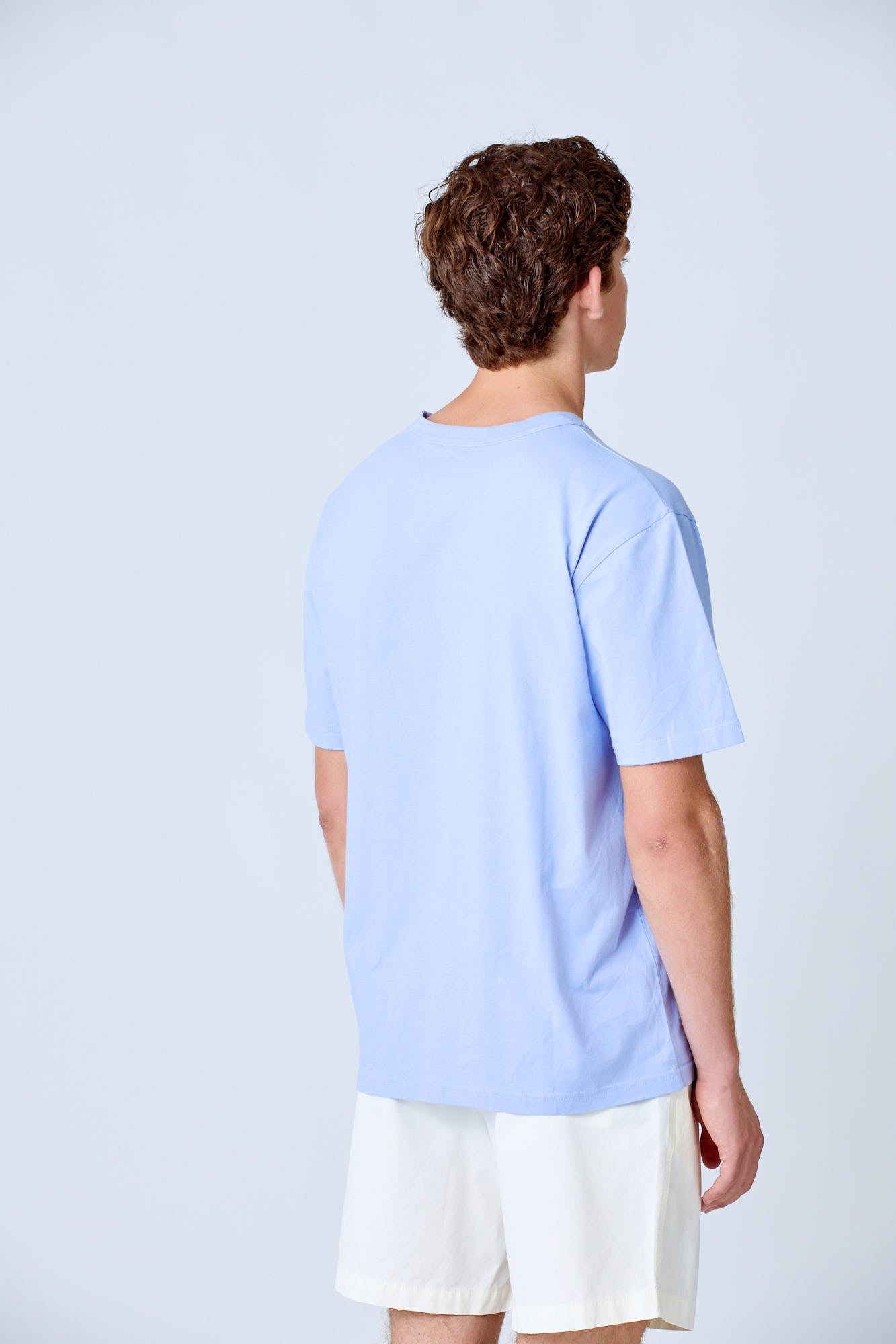 DANTAS, Wind Blue, Pale Blue Anchor Logo, T-shirt