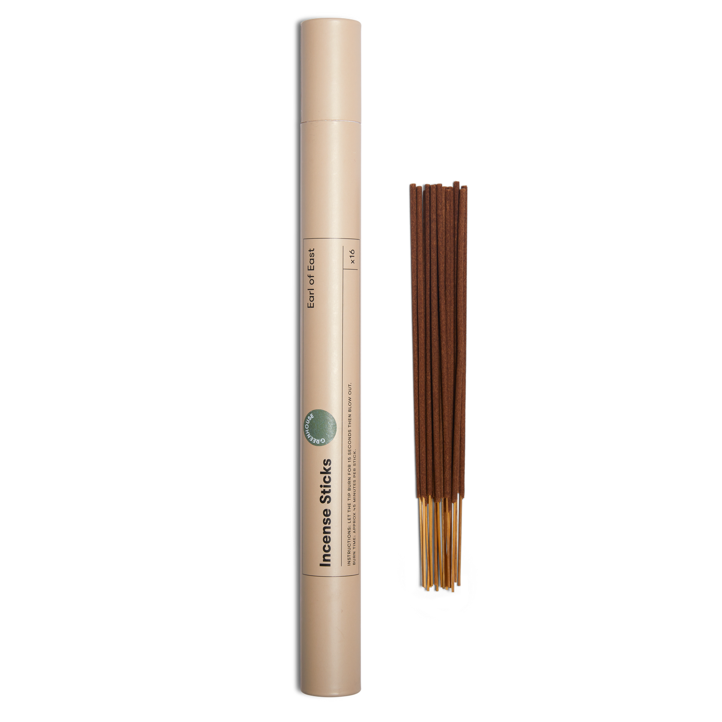 Earl of East - Greenhouse | Incense sticks 16pk