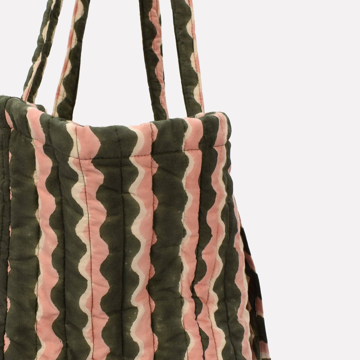 YONDER. - Quilted Carry All | Whirly | Fern