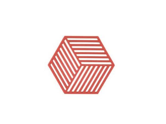 Zone Denmark - Trivet Hexagon Burned Red
