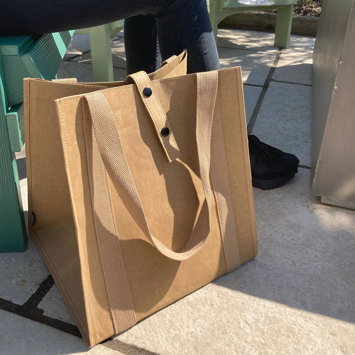 HAYASHI - Shopper - Eco-Friendly Hayashi Paper Leather Tote Bag