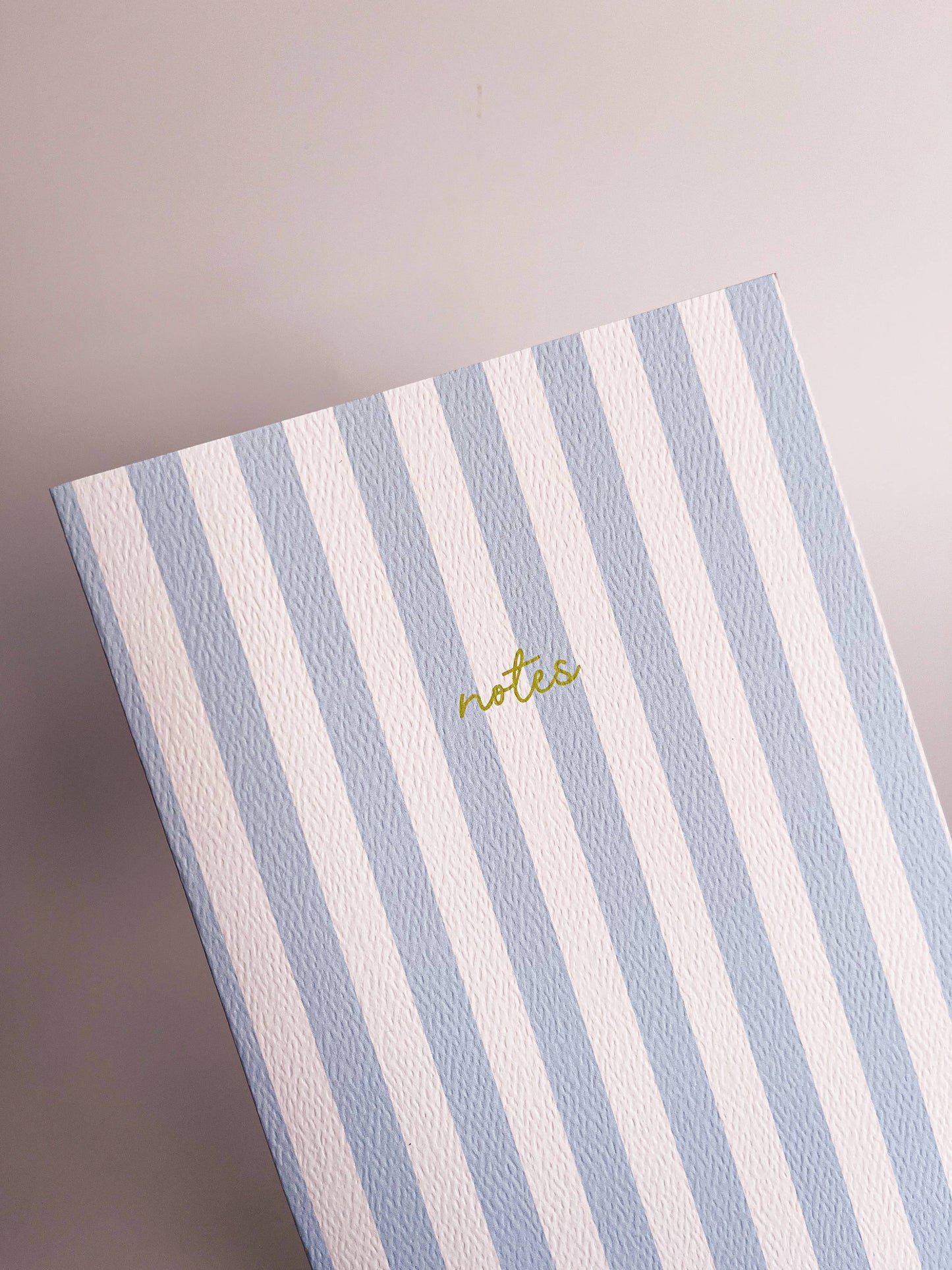Fin Studio - Striped Notebook with Contrast Color