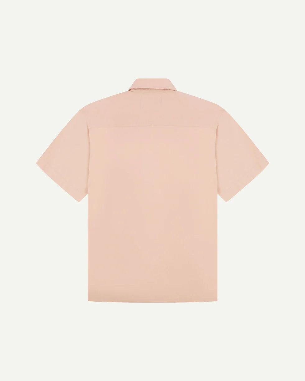 6003 lightweight short sleeve shirt - dusty pink