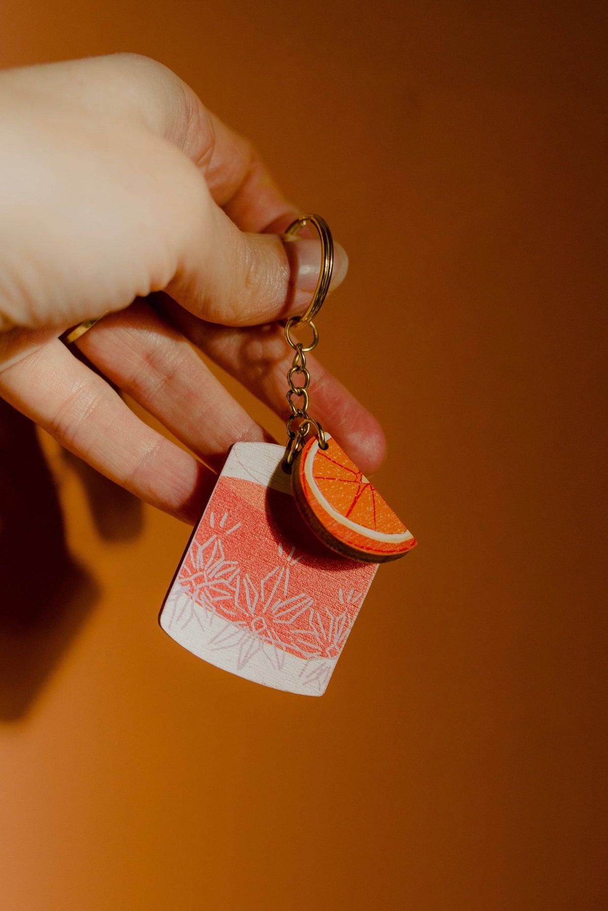 Negroni Charm Keychain