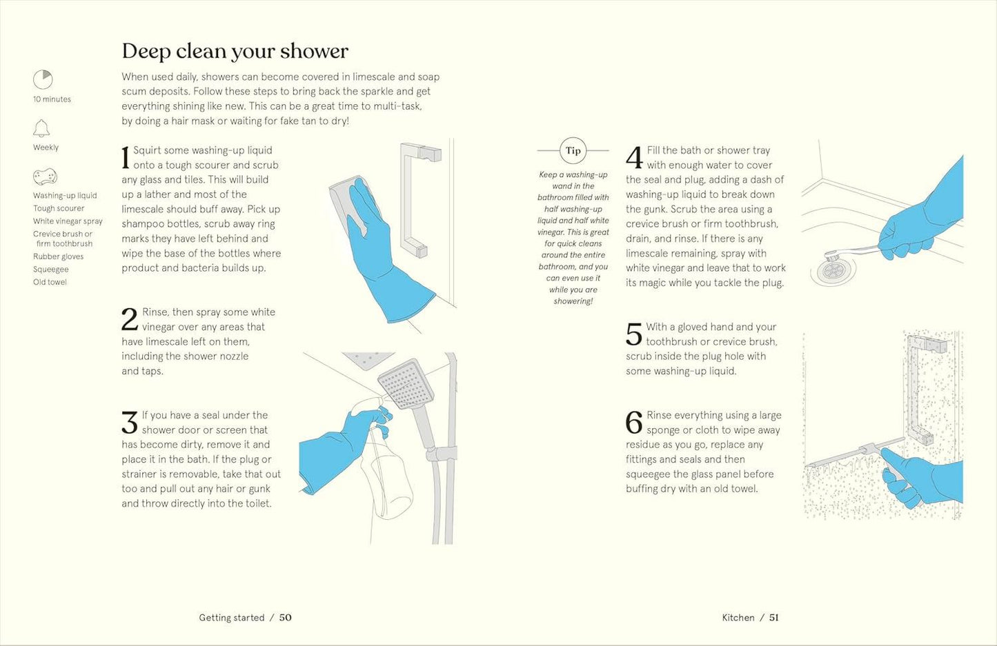 CLEAN IN 15: CREATE A CLEAN AND HAPPY HOME IN MINUTES