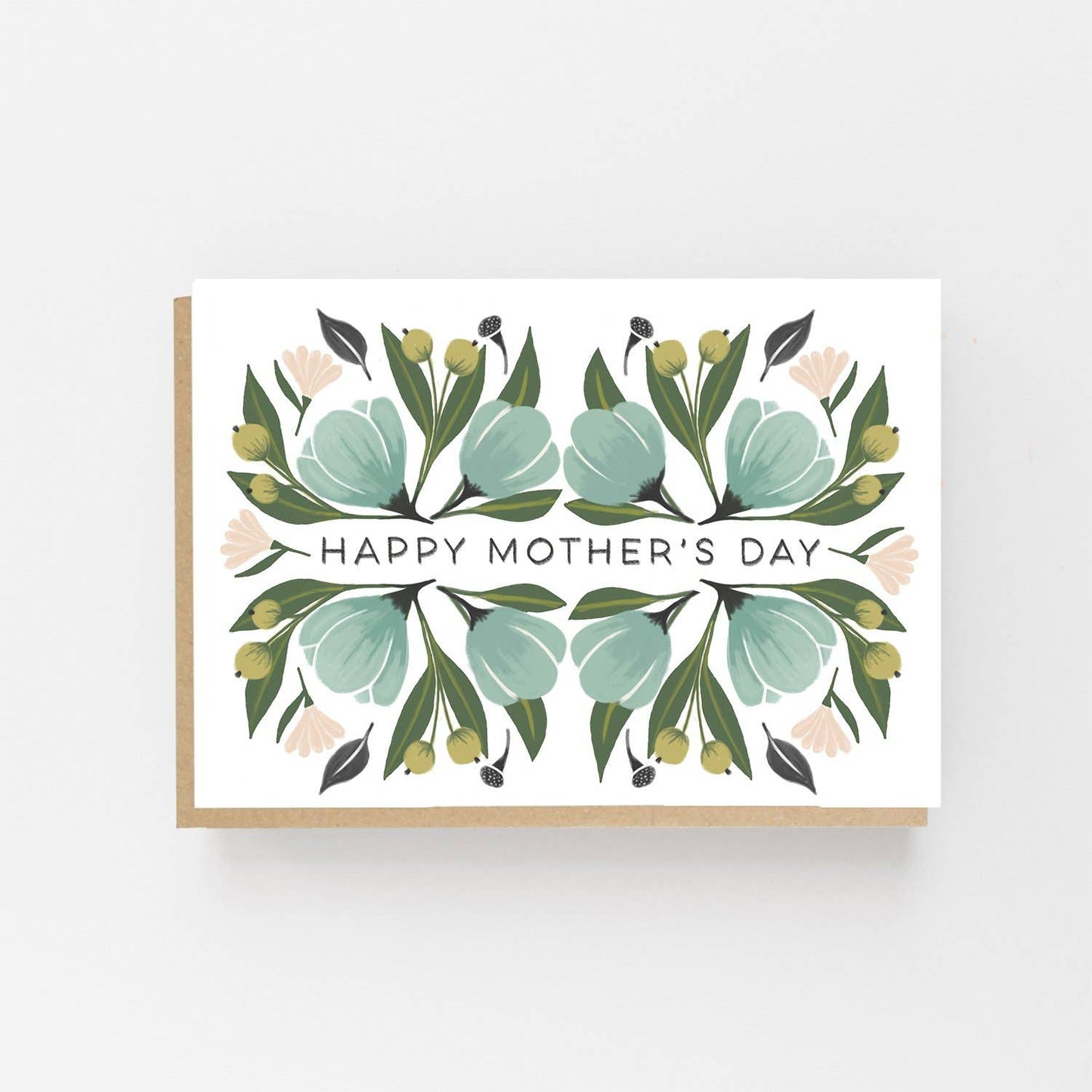 Happy Mother's Day - Floral Green