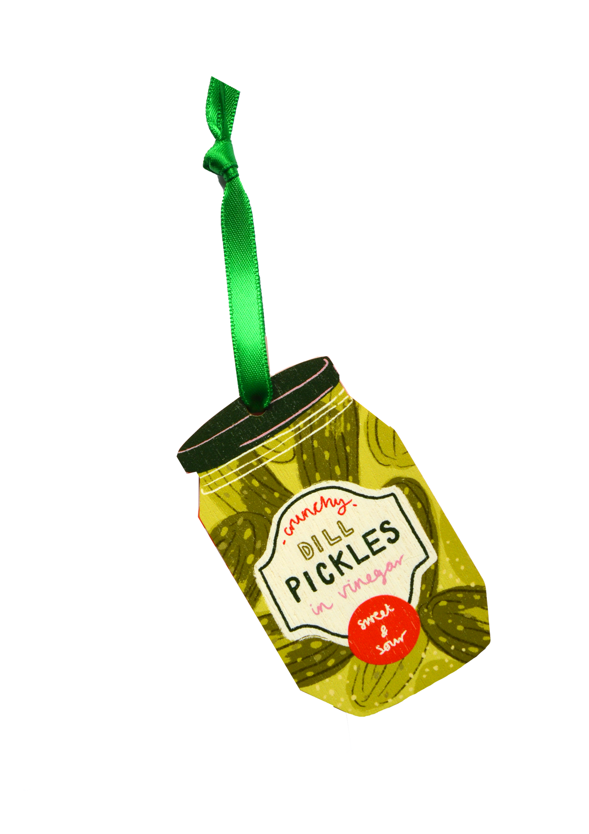 Pickles Wooden Decoration