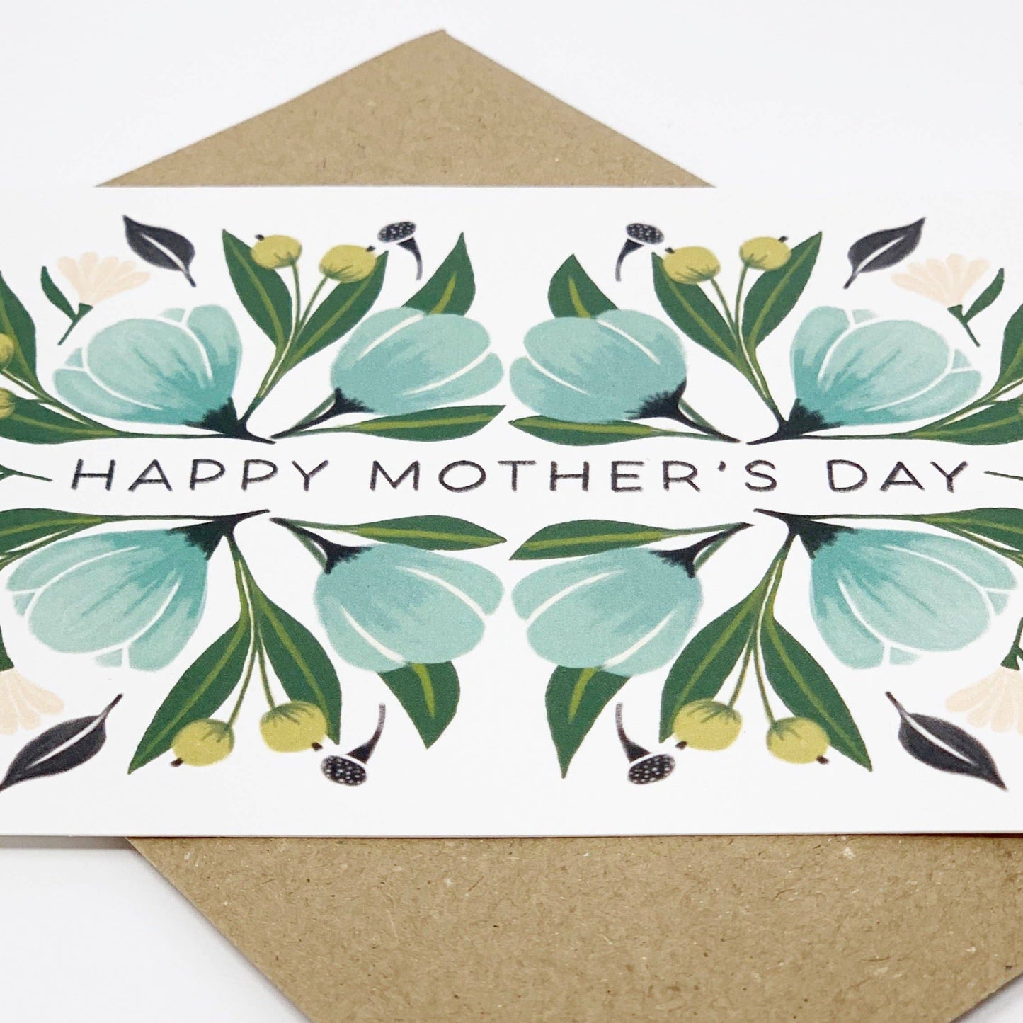 Happy Mother's Day - Floral Green