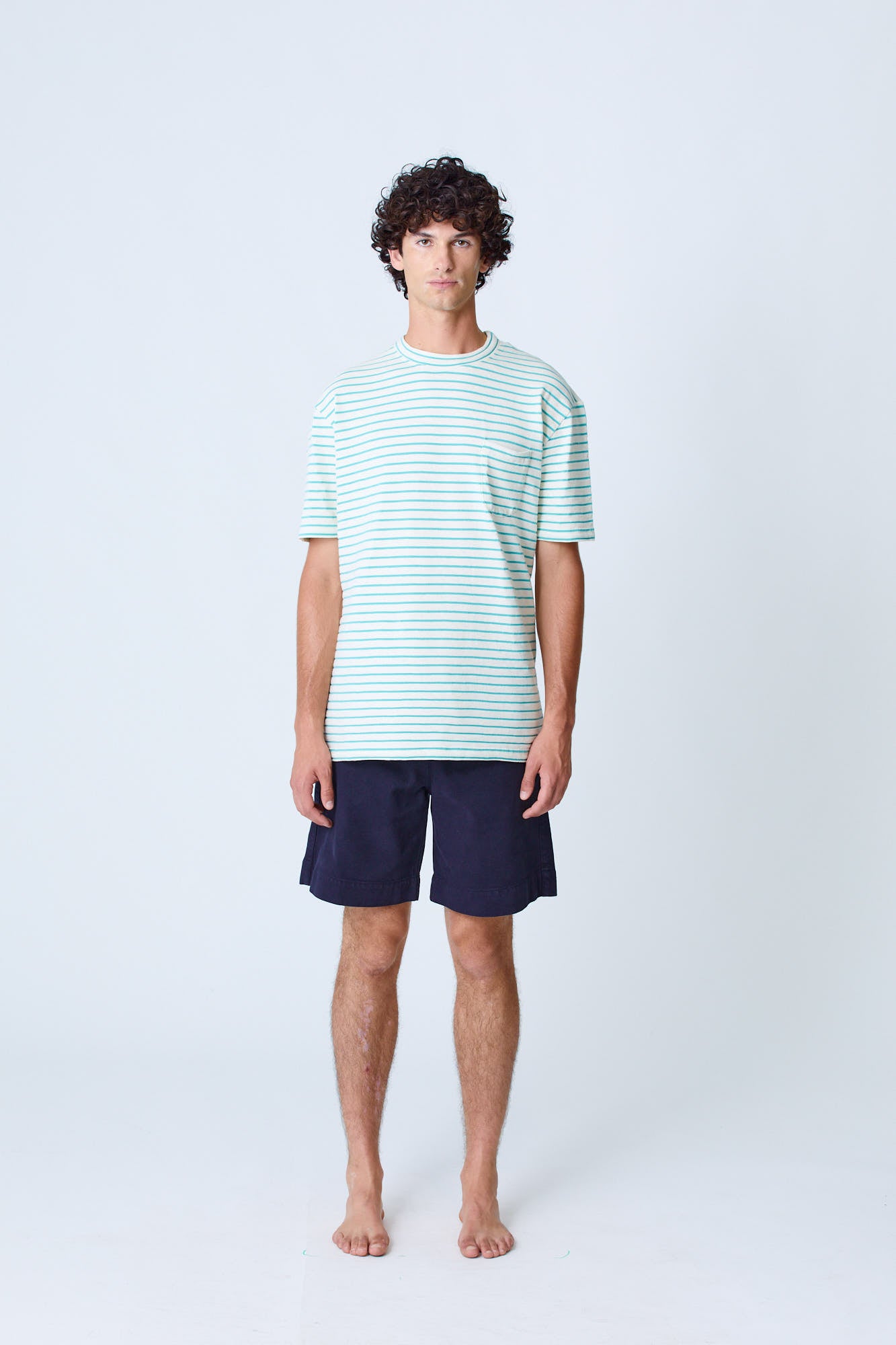 Guerreiro, Green Stripes T-shirt
