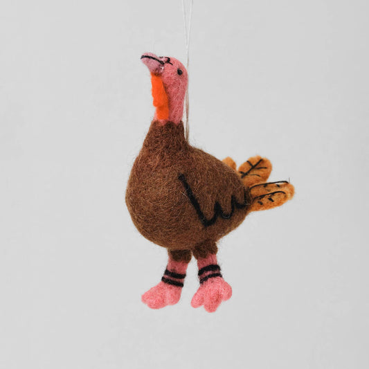 Turkey Hanging Felt Ornament