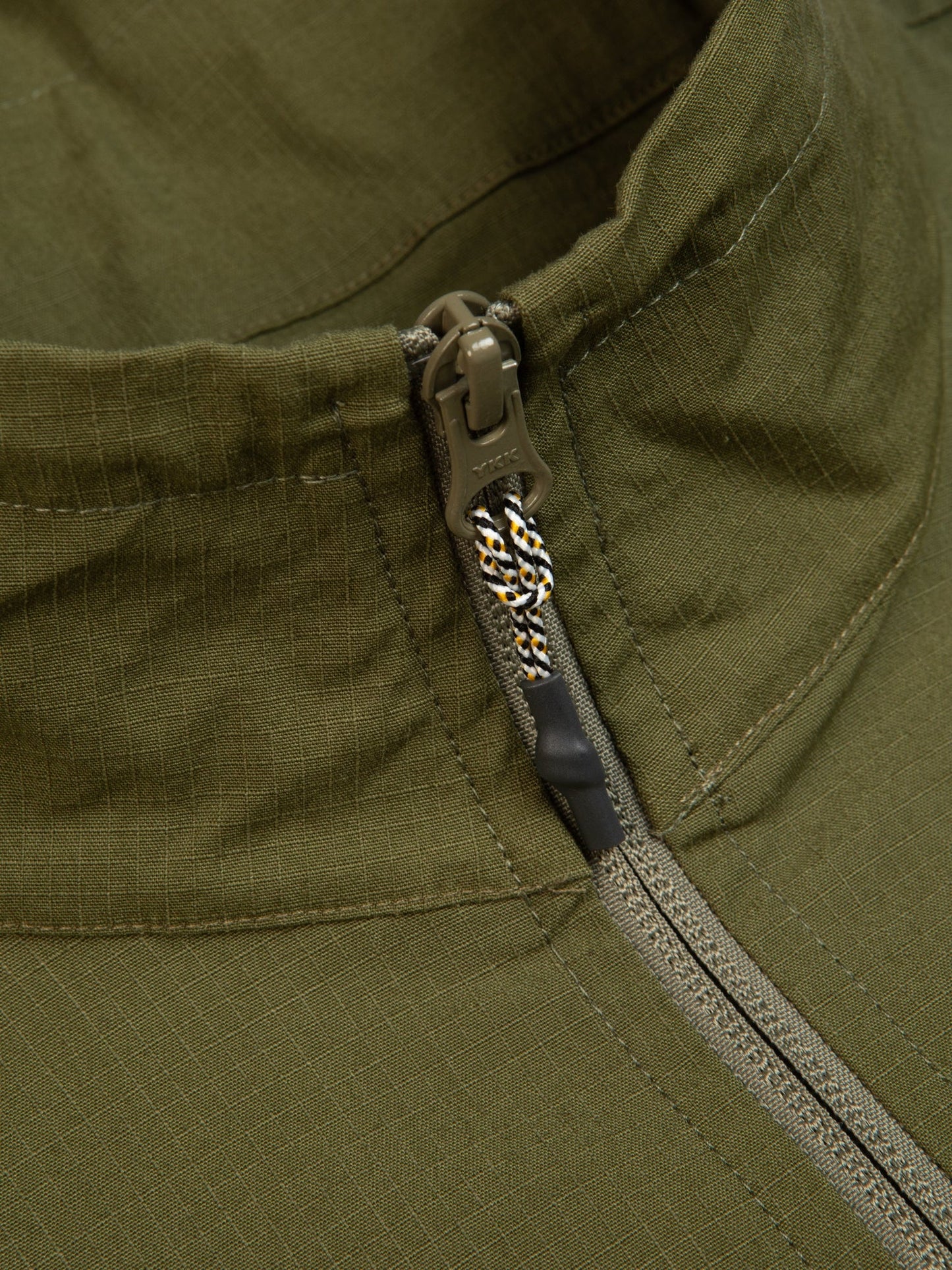 Aberfeldy Windbreaker In Light Military Cotton Ripstop