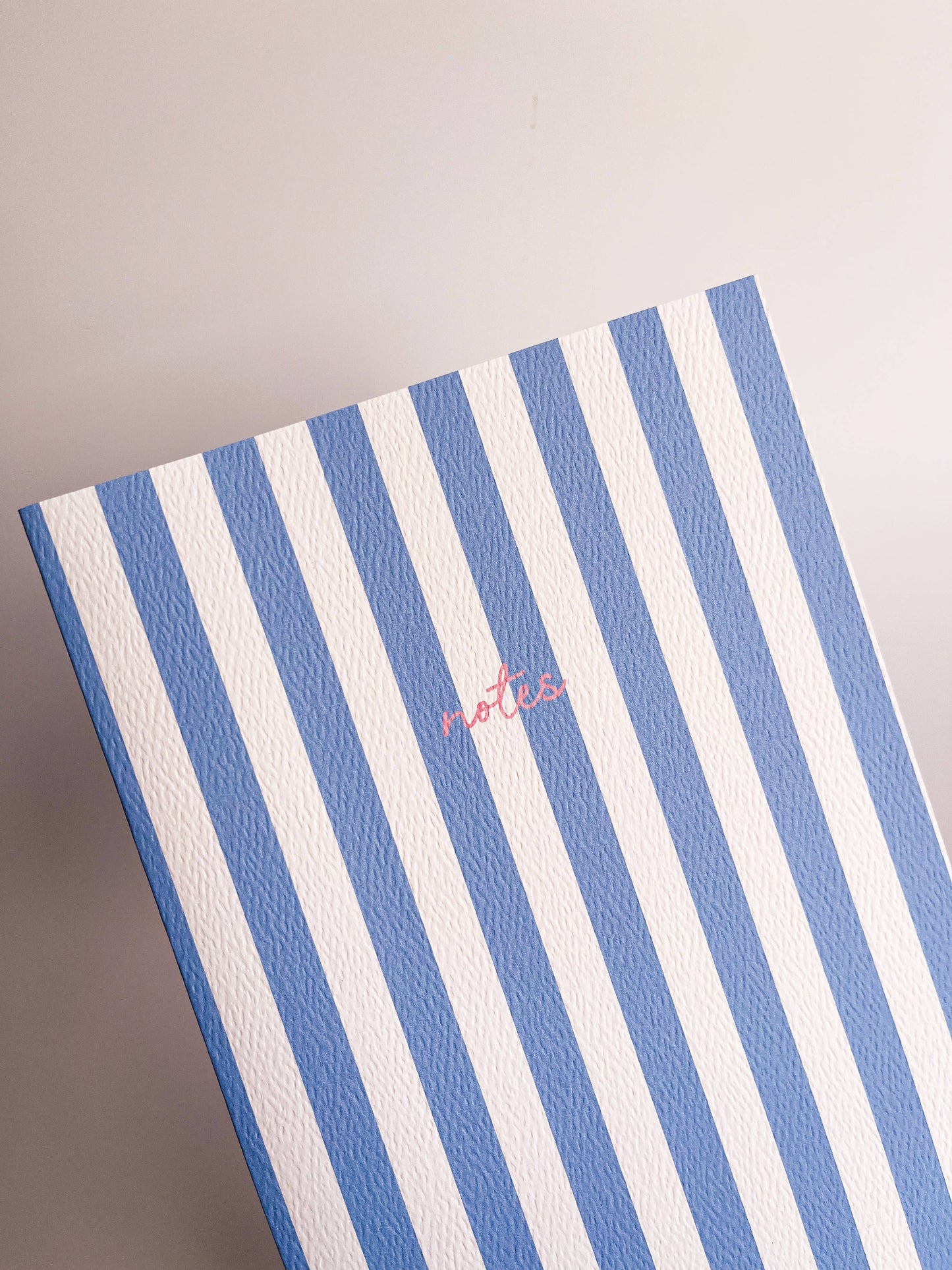 Fin Studio - Striped Notebook with Contrast Color