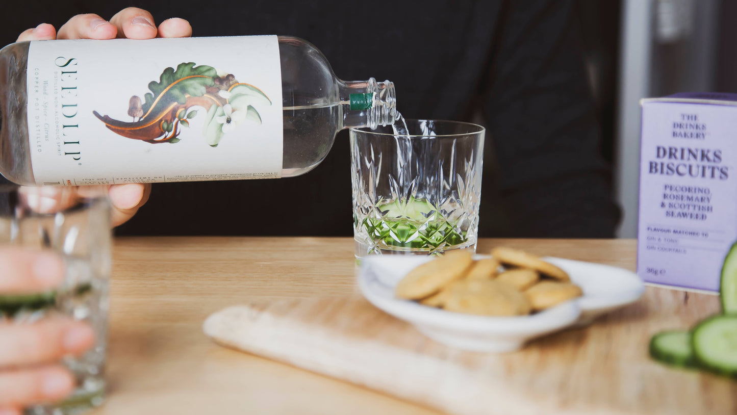 The Drinks Bakery - Drinks Biscuits - Pecorino Cheese & Rosemary 110g
