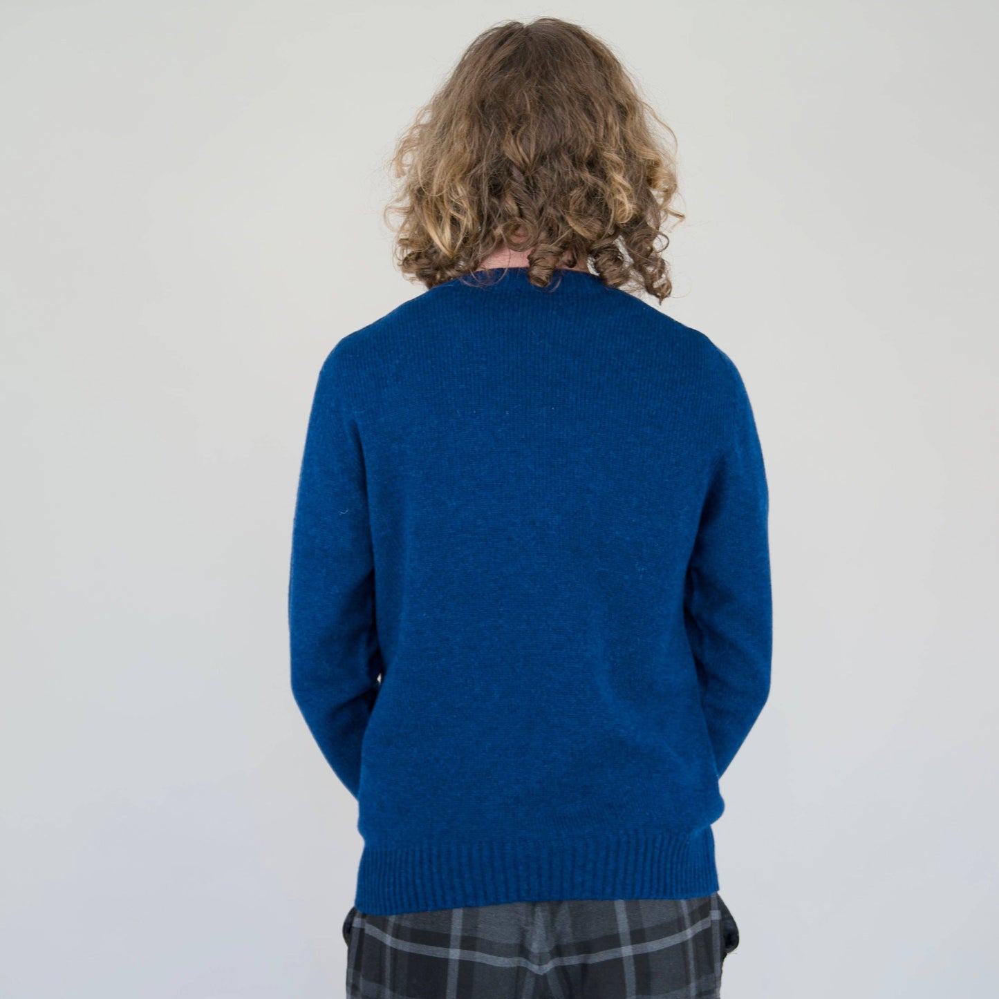 Origin Knitwear - Geelong - Seamless Crew - Light Navy