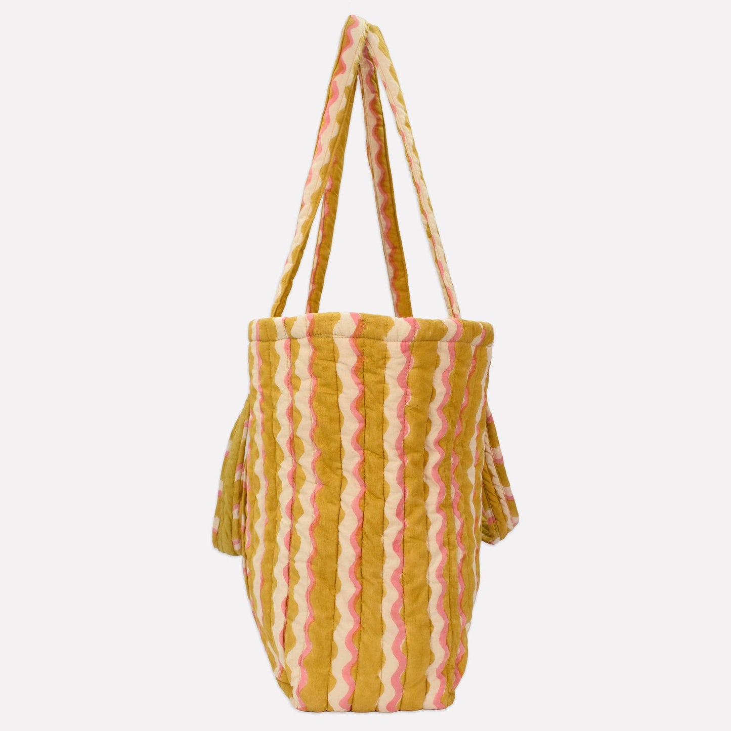 YONDER. - Quilted Carry All | Wiggle | Honey