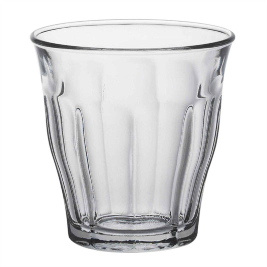 Duralex Picardie Traditional Glass Drinking Tumbler - 9cl/90ml, Box of 6