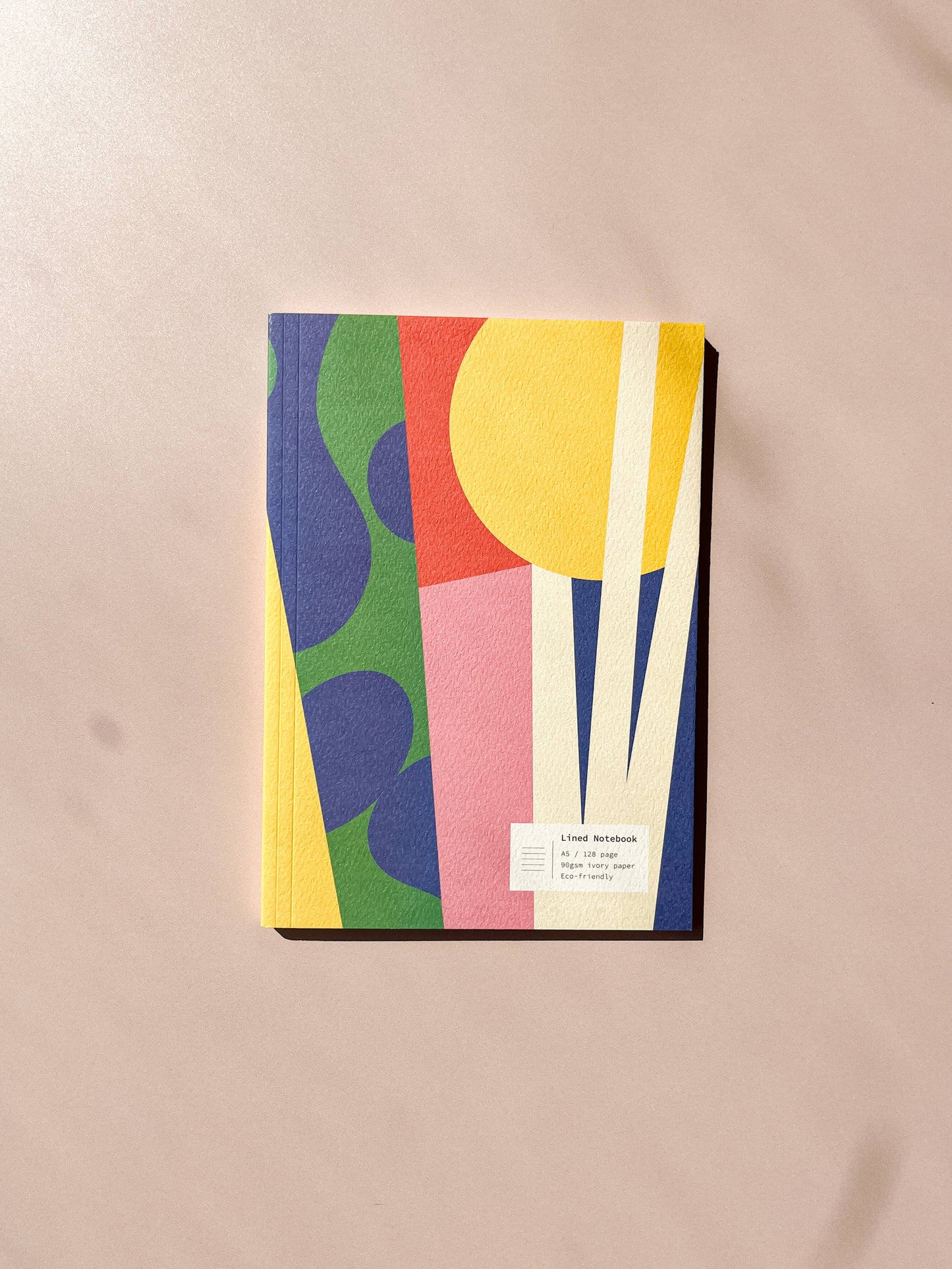 Fin Studio - Claudia Lined Notebook \ Lay-Flat Notebook