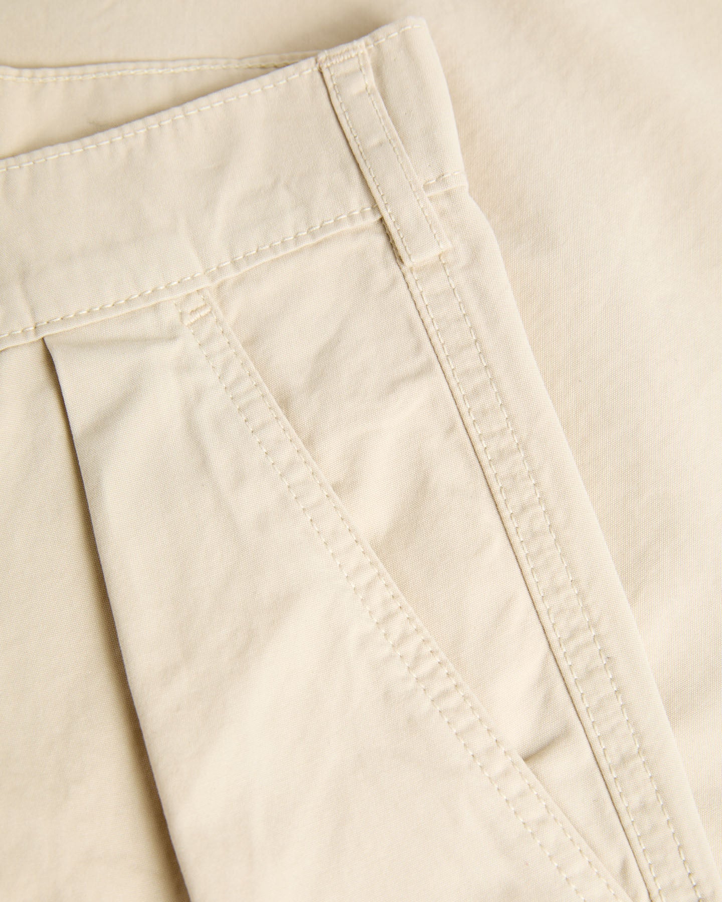 LAPA, Relaxed Pleated Shorts, Desert Canvas