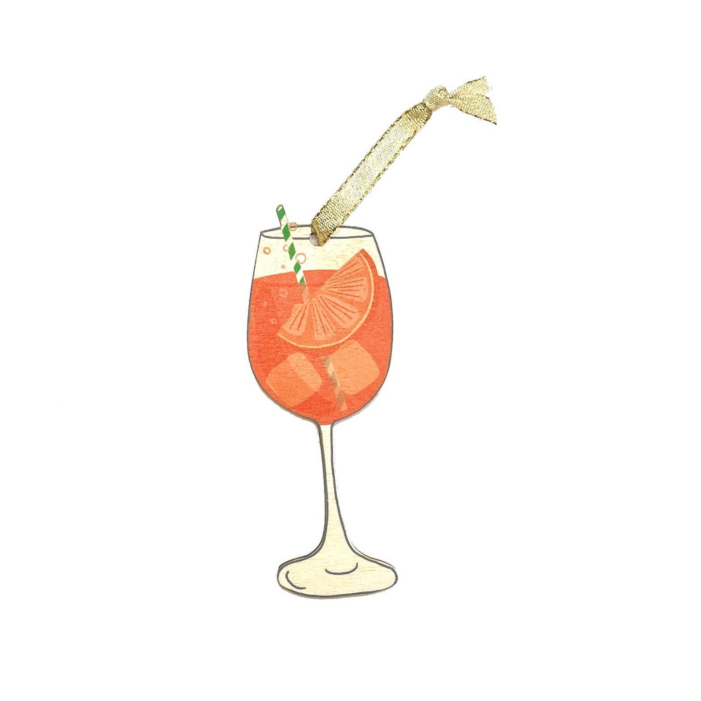 Laura Barnes Wholesale Ltd - Aperol Spritz Hanging Decoration