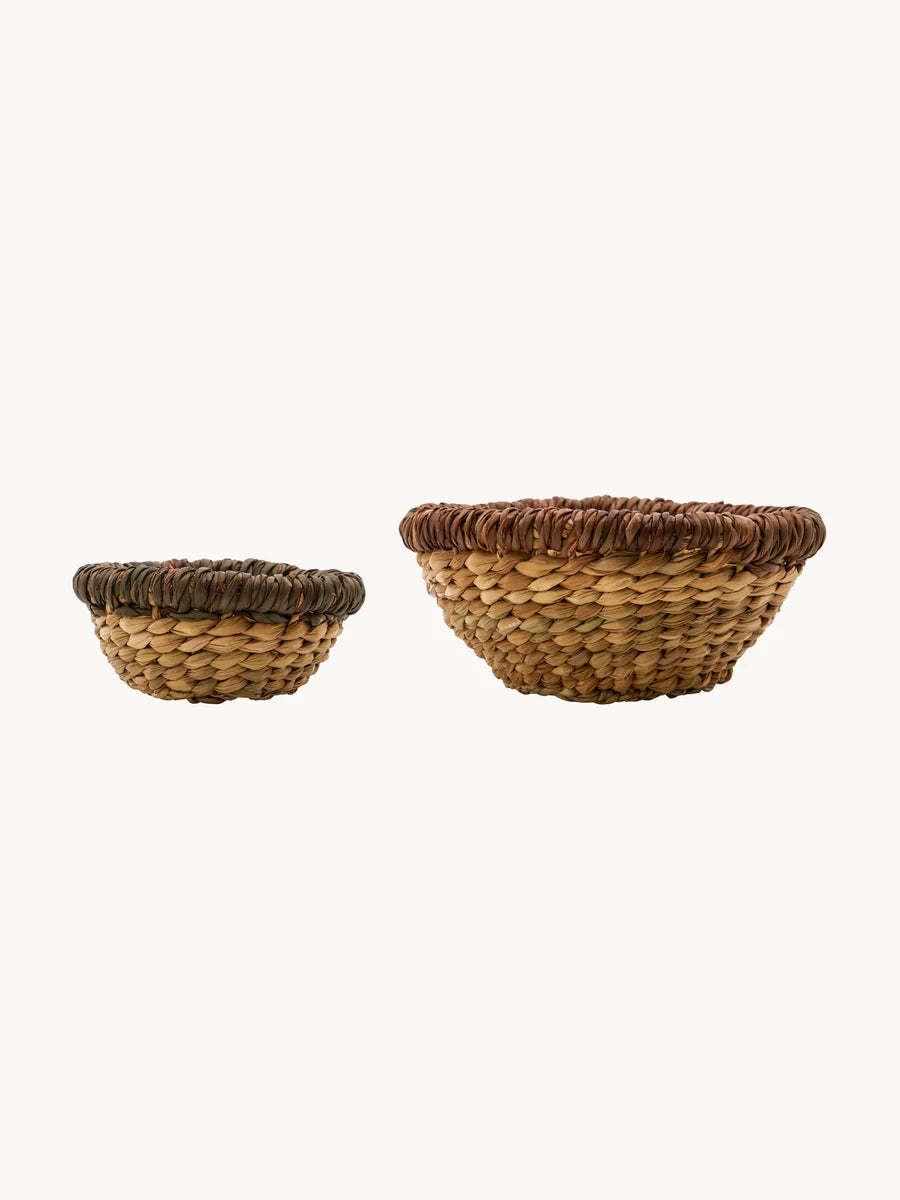 Baskets, Set of 2, French Roast & Mulberry