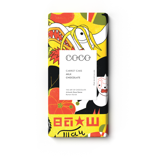 COCO Chocolatier - Carrot Cake Milk Chocolate 80g