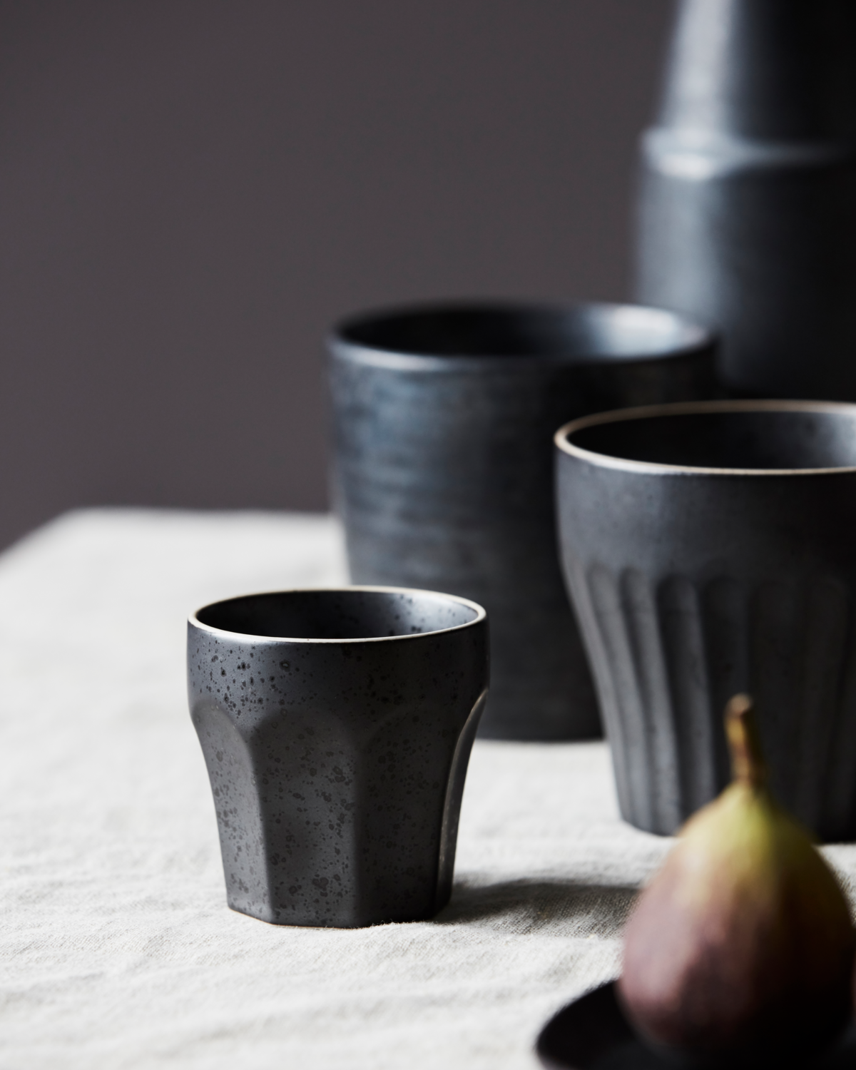 Espresso cup, black