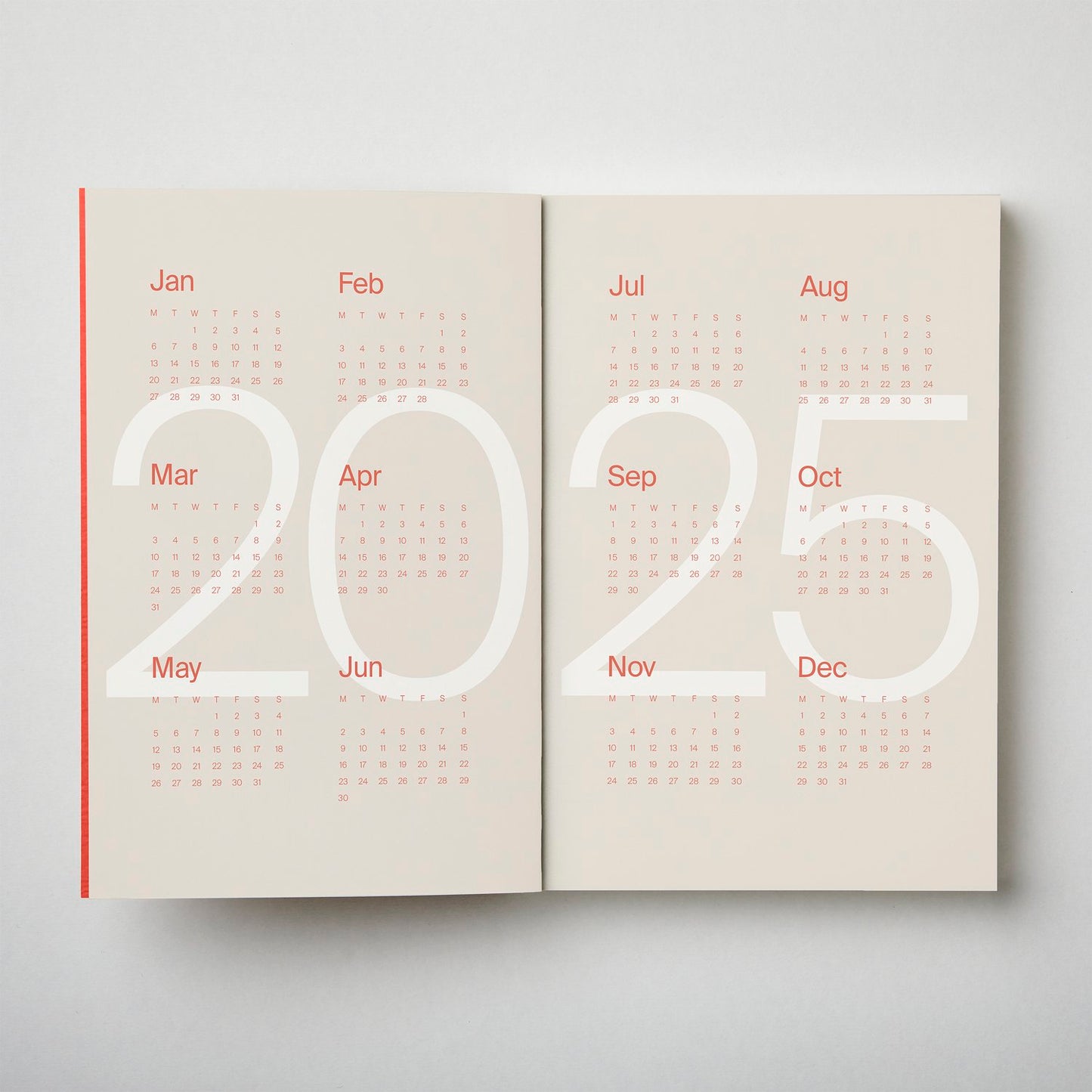 2025 Planner Coral