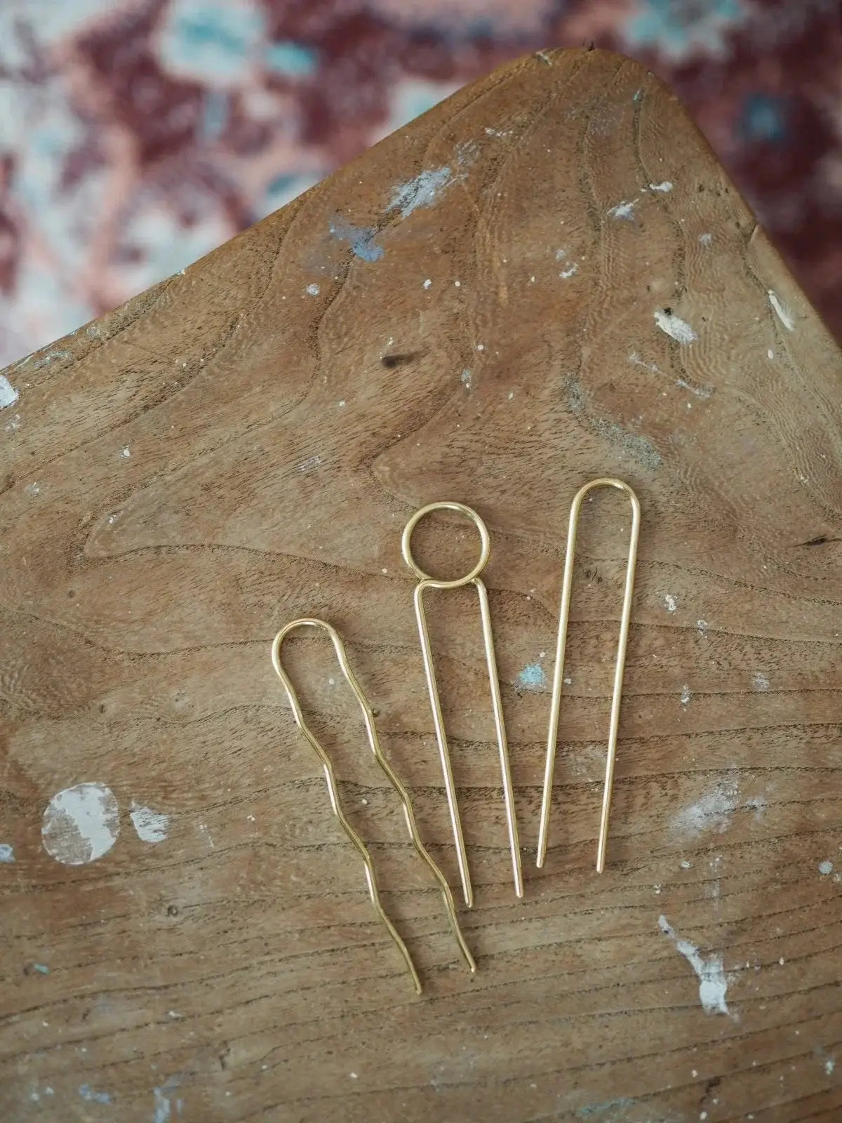 Roake Studio - Mini-Pins Brass Hairpin Set of 3