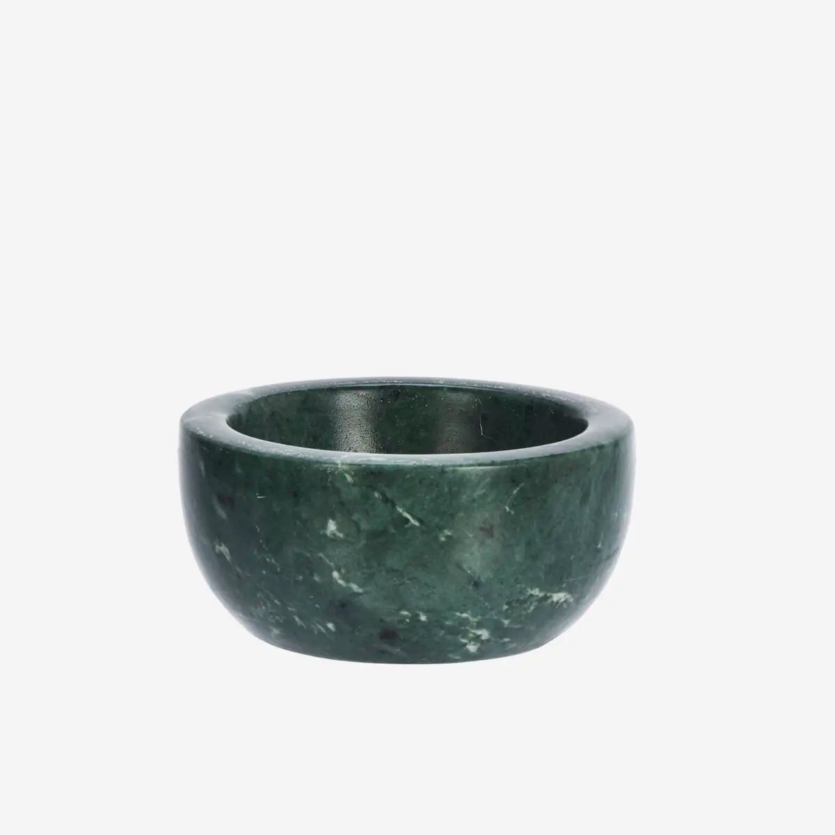 Small Marble Bowl - Dark Green