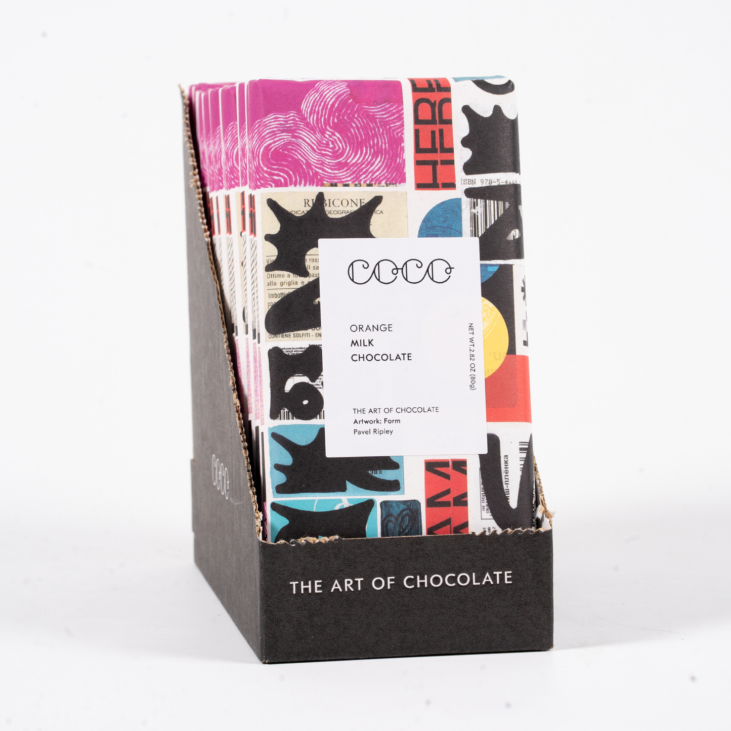 COCO Chocolatier - Orange Milk Chocolate Bar