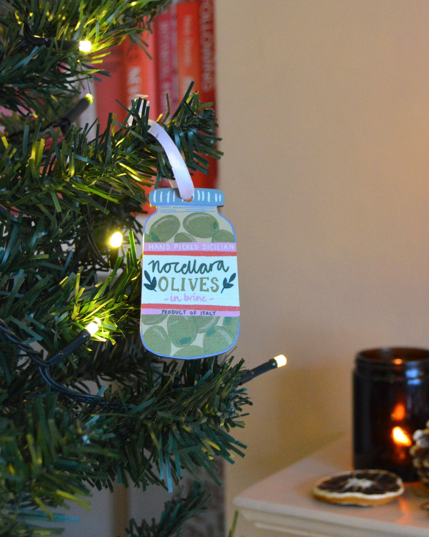 Laura Barnes Wholesale Ltd - Nocellara Olives Hanging Decoration