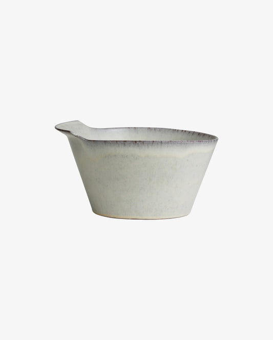 TORC CERAMIC BOWL, L, OFF WHITE GLAZE