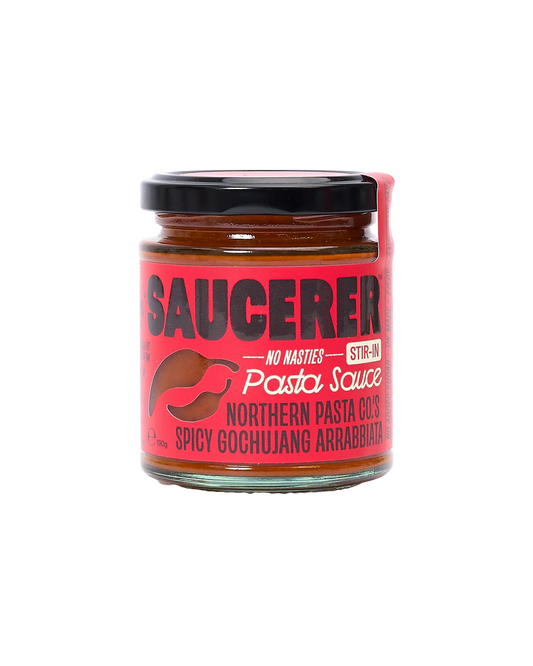The Saucerer x Northern Pasta Co Spicy Gochujang Arrabiata