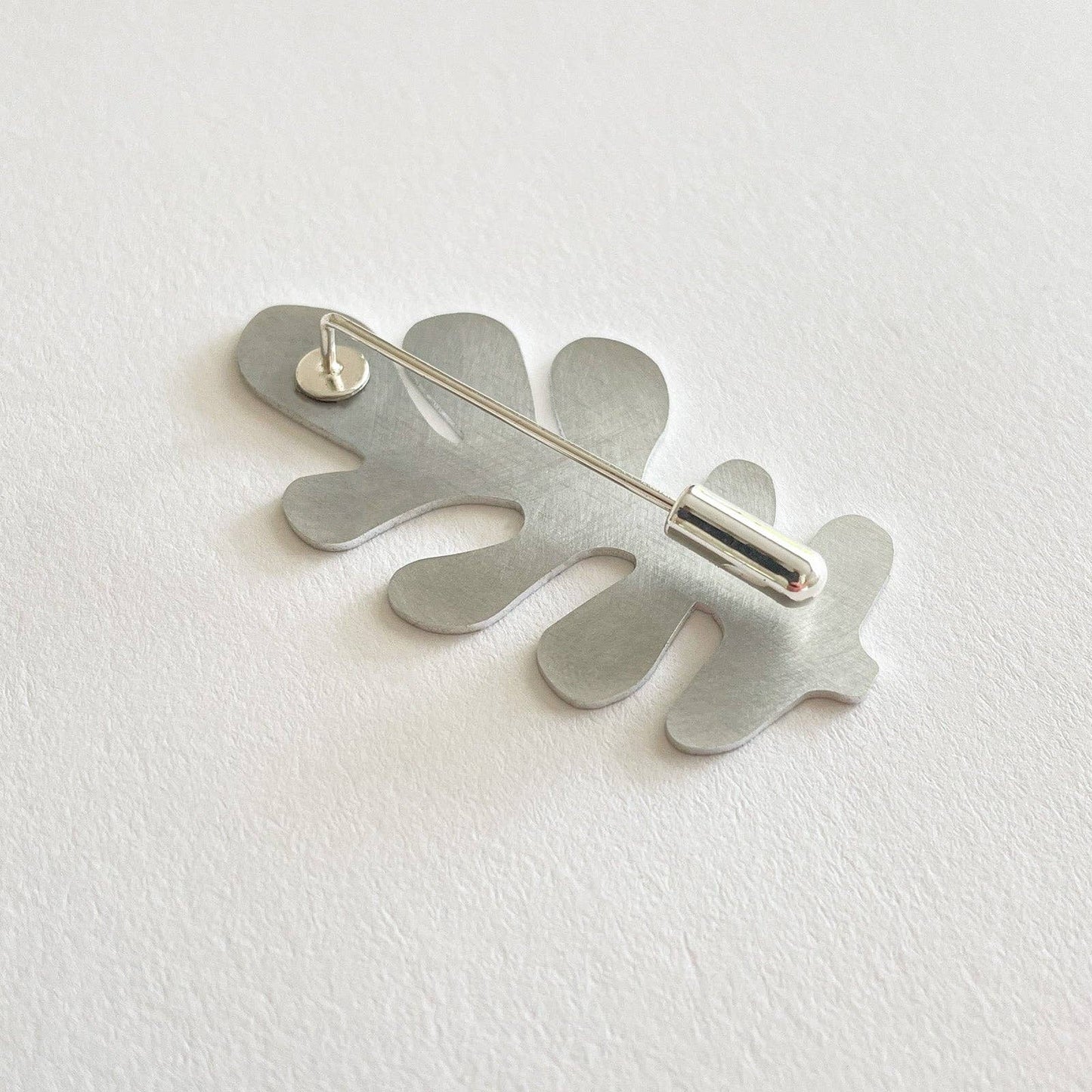 Tom Pigeon - Silver Aluminium Brack Pin